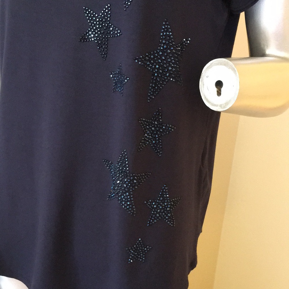 CHICO'S | Embellished Star Tee - Picture 8 of 13